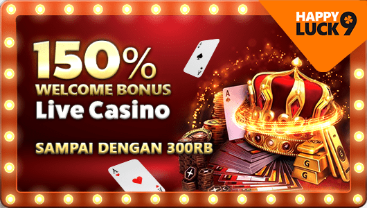 150% Welcome Bonus Live Casino