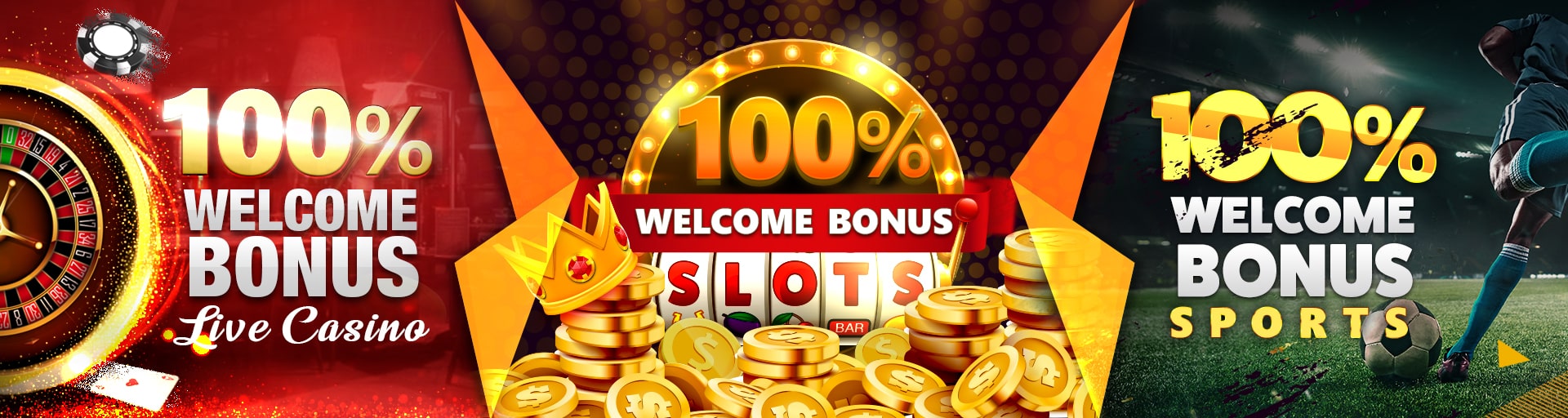 100% Welcome Bonus Sports